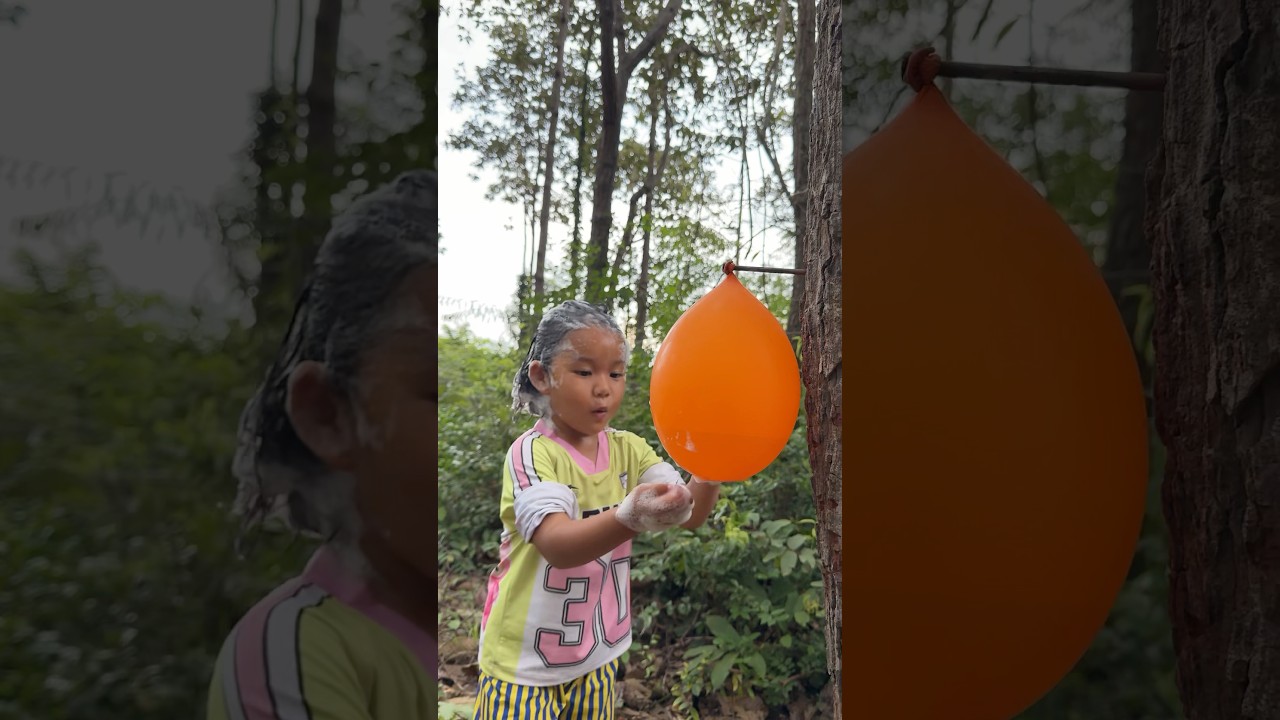 Survival Skills: single mom show SURVIVAL with water saving 