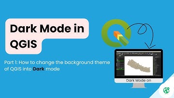 Switch your QGIS theme to Dark Mode