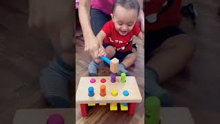 Top Pin Hammer Toy for your Toddlers  - Never Ending Giggles!😂🤣