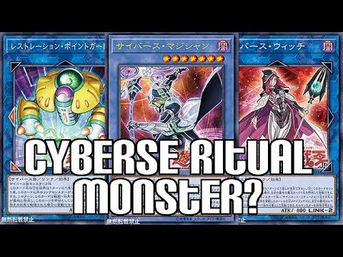 New Cyberse Ritual Monster Playmaker S Dark Magician Yugioh Cybernetic Horizon Youtube