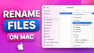How to Rename Files on Mac