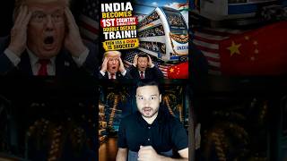 India - The 1st COUNTRY in Universe To Have DOUBLE DECKER FRIEGHT 'ELECTRIC' Train! #shorts
