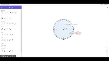 Inscribed Regular Polygons on GeoGebra