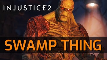 Injustice 2 - Swamp Thing Moveset w. Inputs [Basic]