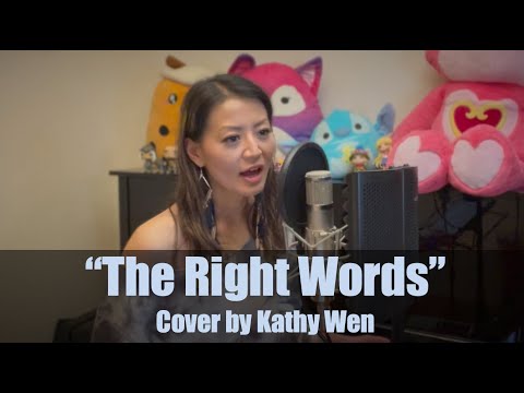 The Right Words - Gentle Bones | Cover by Kathy Wen