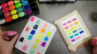 Arteza has Jelly Gouache! Let's try it out...