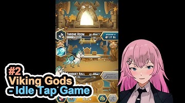 UNLOCKING THRONE ROOM AND VANAHEIM | Viking Gods - Idle Tap Game | Part 2
