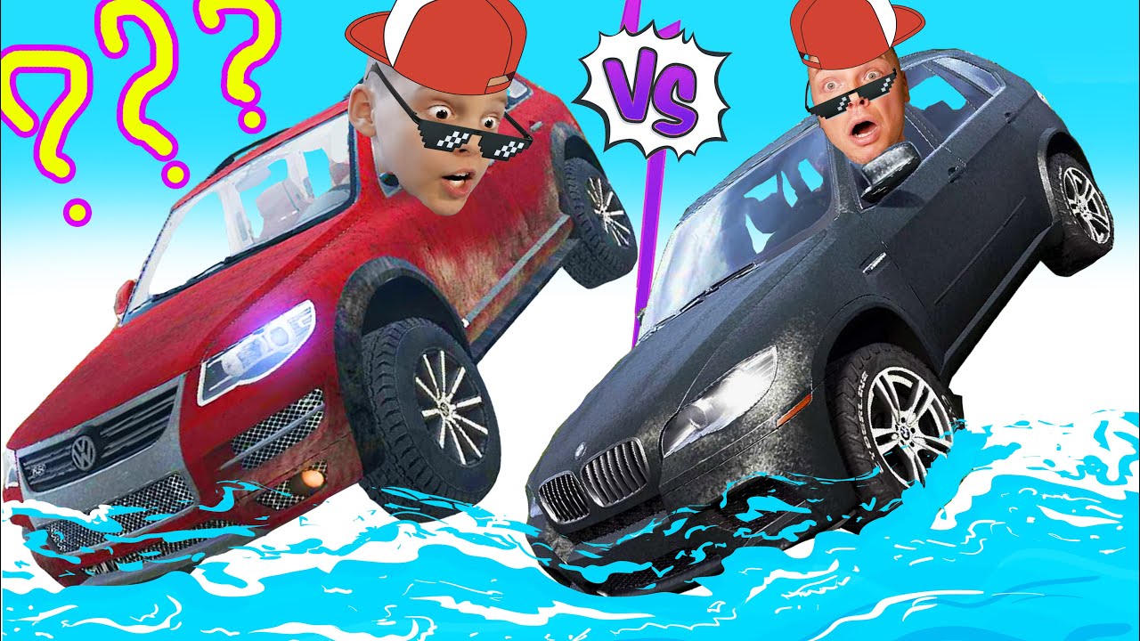 Машины едут по грязи