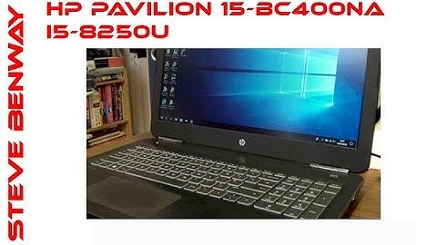 Hewlett Packard HP Pavilion 15-bc400na i5-8250U budget gaming laptop