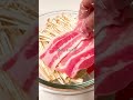 レンチン5分でできるピリ辛豚もやし🤤🌶️全部重ねてチンするだけ!ピリ辛ごまだれが絡んで、ごはんが止まらないやつです🍚