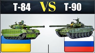 Ukrainian T-84 (Oplot) VS Russian T-90 Main Battle Tank