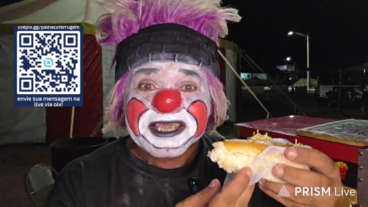 Transmissão ao vivo de palhaço ferrugem oficial