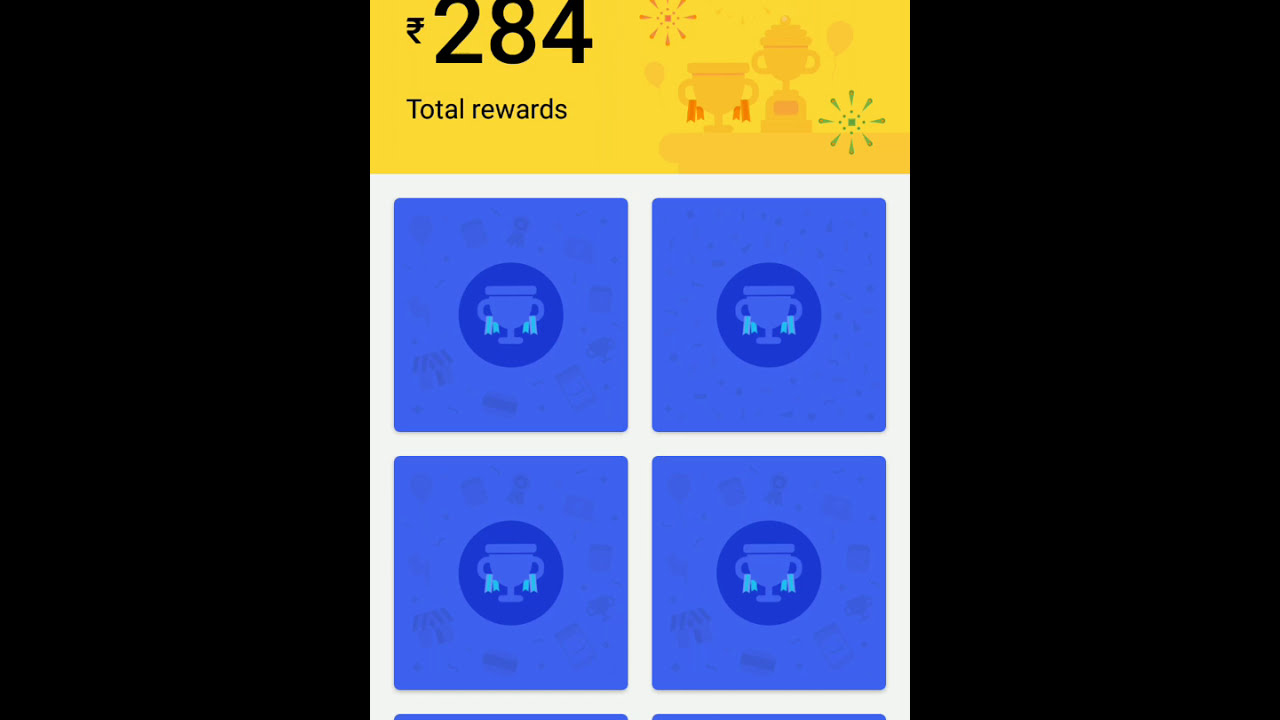 Live scratching of 17 blue card & 1 red card in TEZ APP