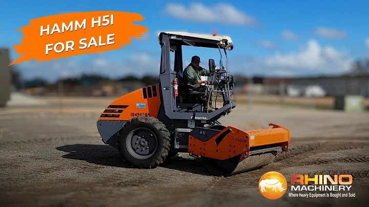 -SOLD- 2016 Hamm H5i Single Drum Vibratory For Sale