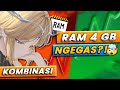 Gua Cuma Pake RAM 4GB!! Tapi Setelah Gue Kombinasikan... Wuwa NGEGAS!! ⚡"