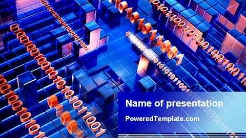 Inner Processor PowerPoint Template by PoweredTemplate.com