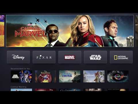 Disney+ Investor Day Demo