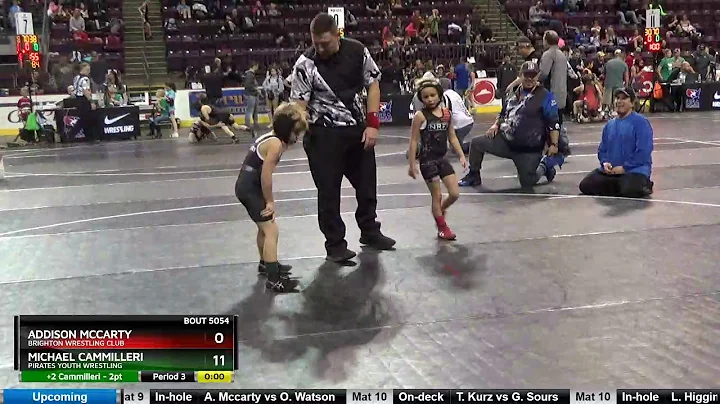 8U TB 46-47 Michael Cammilleri Pirates Youth Wrest...
