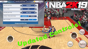 NBA 2K19 Mobile iPhone Updated Controls Quick look