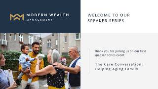 The Care Conversation: Helping Aging Family