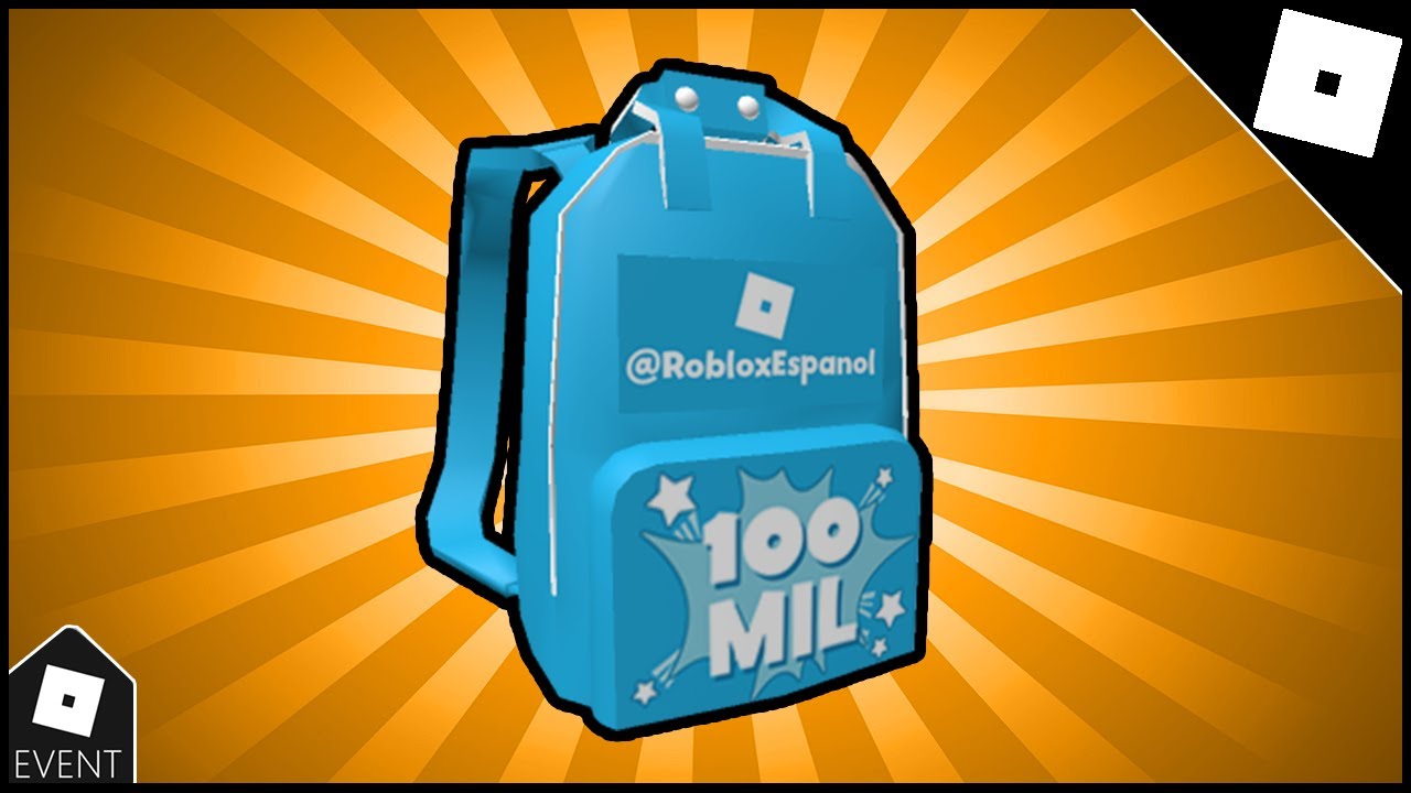 Como Ganhar o item [Celebratory backpack RobloxEspanol] Roblox Evento