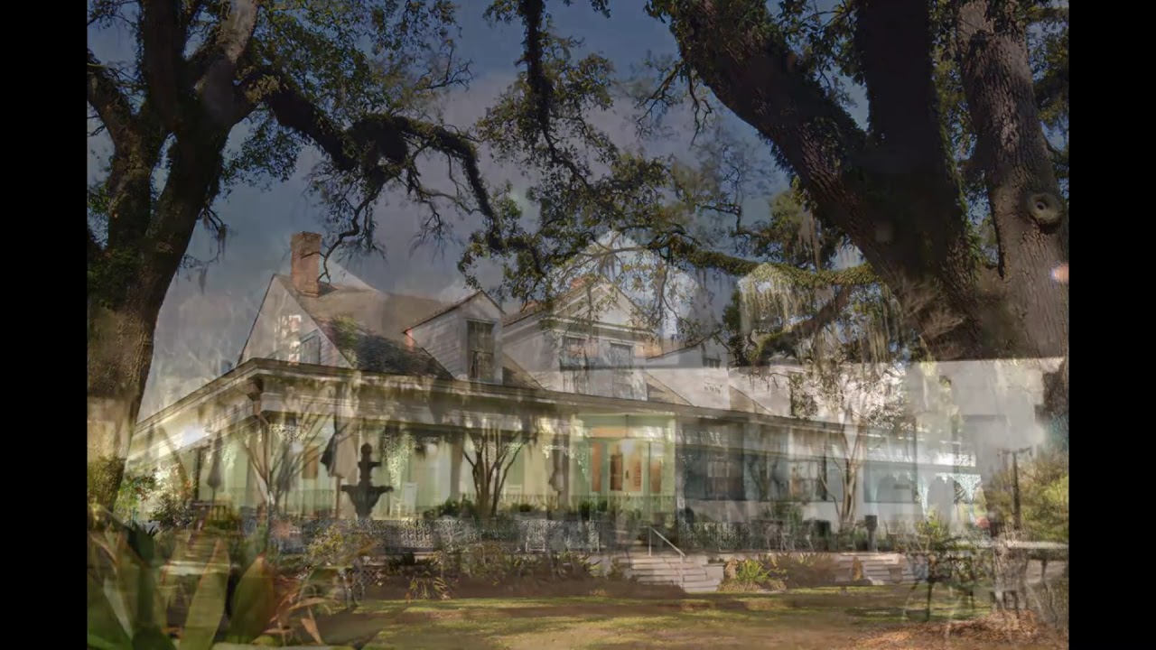 Haunted Myrtles Plantation Ghost sits on the bed. YouTube