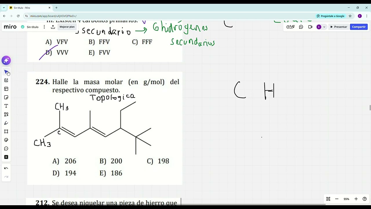QUIMICA ORGANICA CEPRE UNI 2026 I INTENSIVO