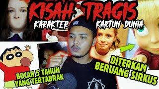 KISAH TRAGIS DI BALIK KARAKTER KARTUN TERKENAL DUNIA | Bikin sedih masha and the bear dan sinchan