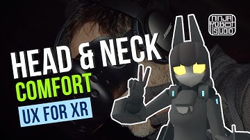 Reduce neck pain caused by XR VR - Head Comfort Zones - UX Best Practices for XR