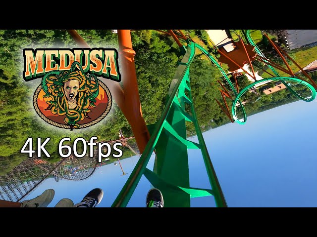 Official Medusa POV - 4k 60fps - Six Flags Great Adventure class=