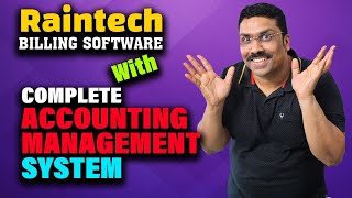 Complete Accounts Management in Raintech Billing Software 2023 screenshot 3