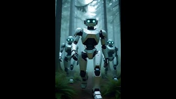 #robot - Robots in the mysterious forest