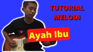 Tutorial melodi AYAH IBU mirip cak momon Adella