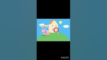 Strange thing in Peppa pig family photo #peppa pig #shorts