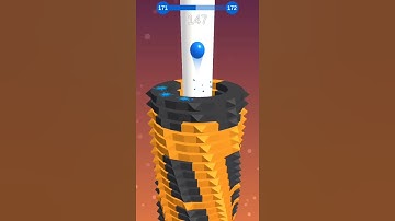 Stack Ball 3D Game | Level 171 | Play Stack Ball Game In Fast Speed | Stack Ball Game YouTube Short