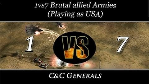 CCG - Twilight Flame - 1vs7 Brutal Army´s (Playing as USA)