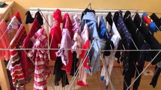BIG NO FOR THIS!! Why you should never dry laundry indoors