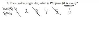 Practice Exercises 01-03: Conditional Probability Practice Exercises 05 06 Conditional Probability