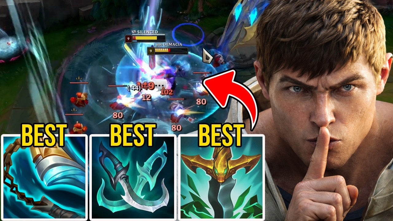 После этих усилений Гарен становится непобедимым – руководство по игре за Гарена на верхней линии...