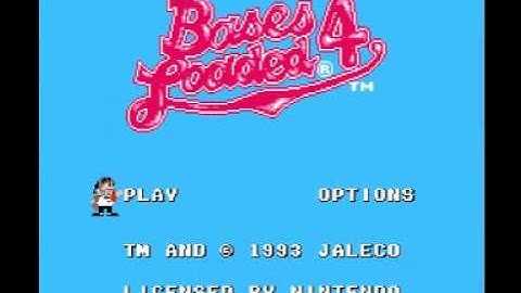 Bases Loaded 4 (NES) Music - Game Theme 05