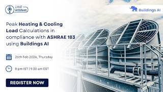 Peak Heating and Cooling Load Calculations in compliance with ASHRAE 183 using Buildings AI screenshot 4