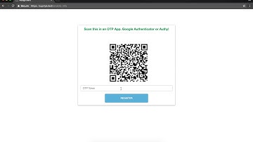 Flask Login/Register with 2FA