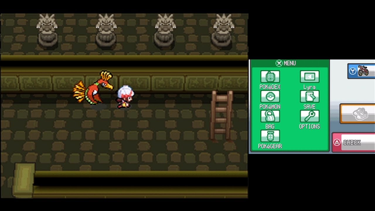 Stop by the Ruins of Alph - Pokémon HeartGold and SoulSilver Walkthrough