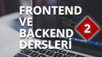 Css Nedir? Frontend ve Backend Dersleri - 2 #htmldersleri #css #css3 #fullstack #visualstudiocode