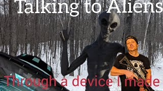 I created a different kinda box that seems to be talking to aliens!! must see! please share!!