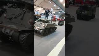 Rc tank takeover at Aeroseum! Great first day of the Hobby Exhibition! #strv105 #jagdpanther