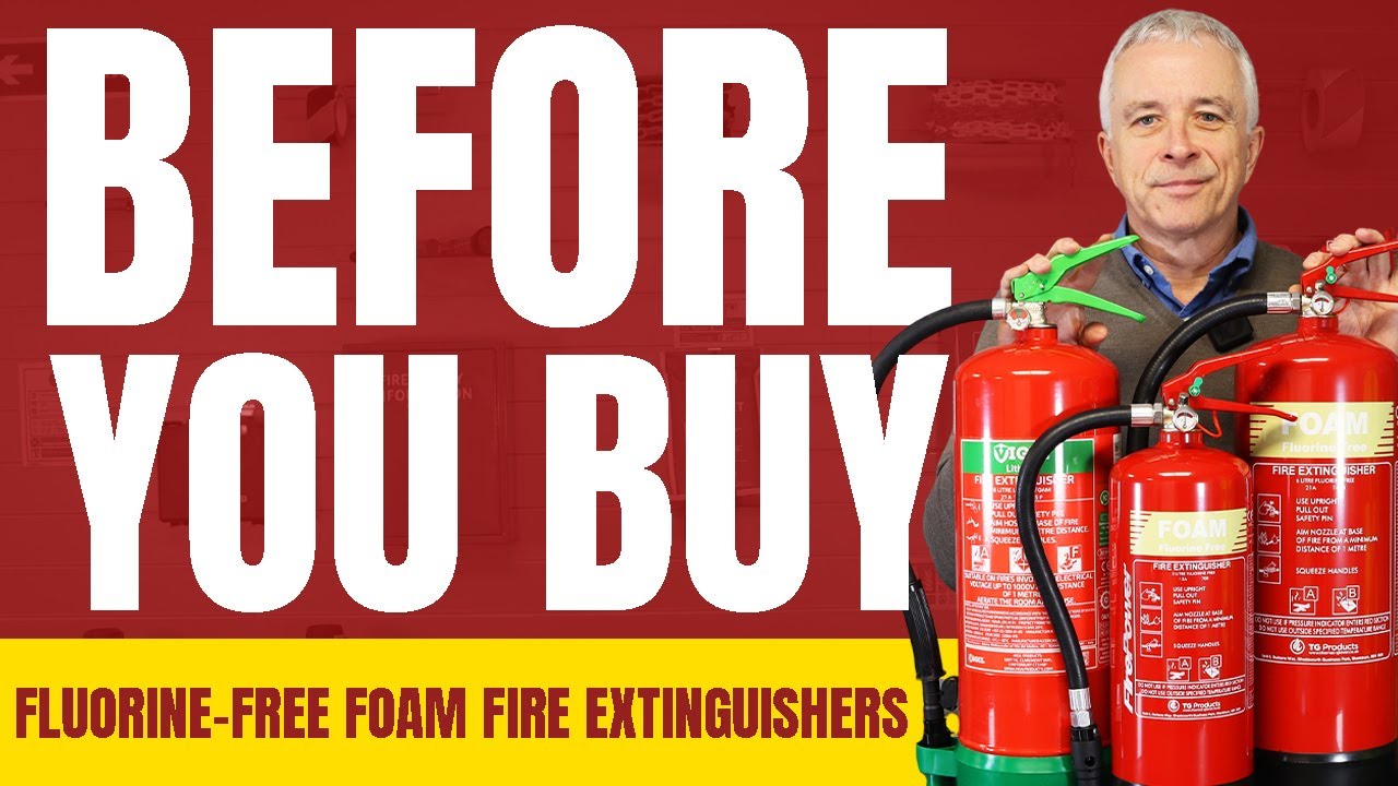 Fluorine-Free Foam Fire Extinguishers EXPLAINED By Expert