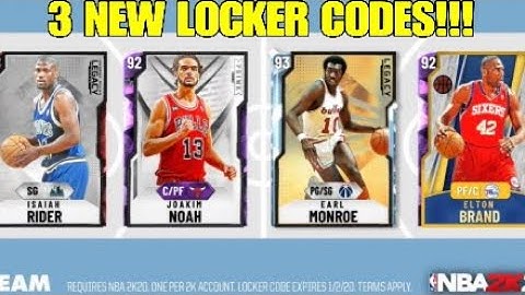 3 *NEW* (2 HIDDEN) LOCKER CODES FOR FREE MT, TOKENS, PACKS, & MORE IN NBA 2K20 MyTeam!!!