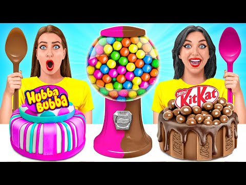 Жевательная Резинка vs Шоколадная Еда Челлендж #2 от Multi DO Challenge