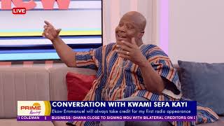 I'm not neutral but it is irrelevant for me to discuss my political status - Kwami Sefa Kayi